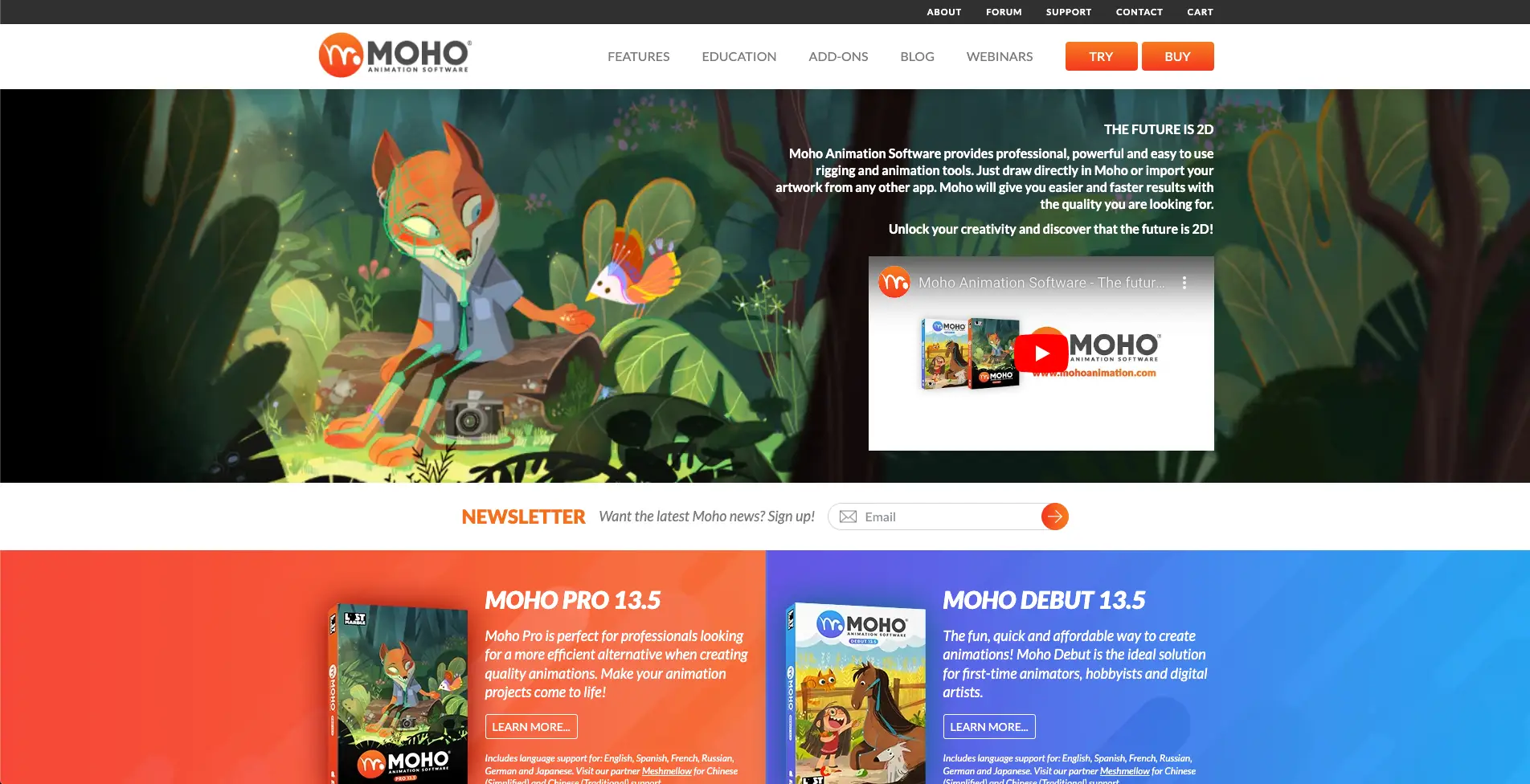 Moho (Anime Studio) Website