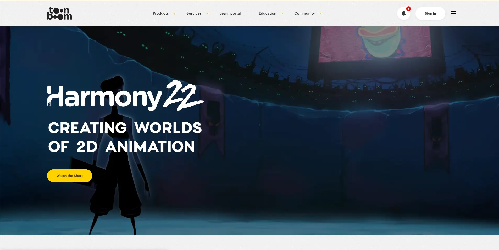 Toon Boom Harmony Website